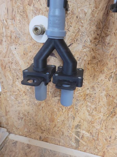 Sperrschieber DN50 mit Microschalter