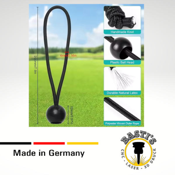 Spanngummi mit Kugel 20cm